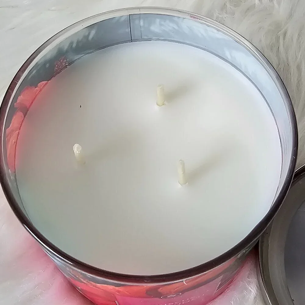 Goose Creek Hibiscus Fruit Punch Soy Wax Essential Oils Jar Candle NEW
